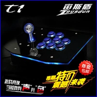 Không chậm trễ trò máy tính điều khiển phím điều khiển USB Joystick chơi arcade chiến đấu trò chơi điều khiển tay cầm để gửi phụ tùng