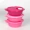 Tupperware Chính hãng 600 0,6L 800ml 0,8L Lò vi sóng mới Pha lê hộp tròn ăn trưa - Hộp cơm điện sưởi ấm