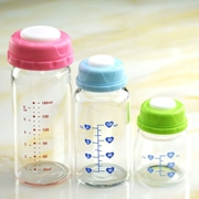 Mới sữa mẹ thủy tinh lưu trữ chai lưu trữ chai lưu trữ cốc lạnh tủ lạnh em bé sơ sinh cung cấp - Thức ăn-chai và các mặt hàng tương đối
