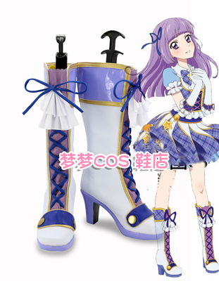 taobao agent No. 3344 Idol Activities AIKATSU Ice 堇 COS Shoes COSPLAY shoes to customize