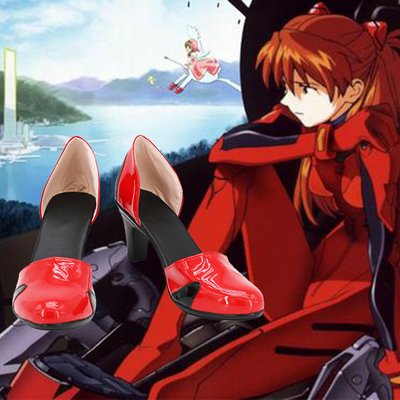 taobao agent 1542-2 New Century Evangelion EVA Asuka Battle Service COSPLAY shoes