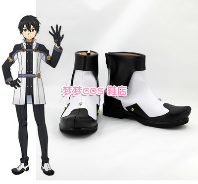 taobao agent No. 3116 Sword Art Online Sequence Theatrical Edition Tonggu and Ren Kirito COS Shoes COSPLAY Shoes