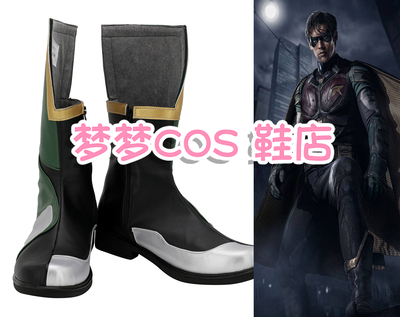 taobao agent 4544 DC Anime Titan Robin Batman Wonder Boy Robin Cos Shoes Cosplay Shoes