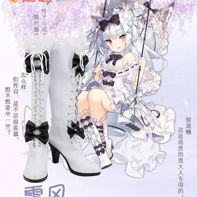 taobao agent A212 Blue Line Snow Wind Lotus Autumn Qianlian Qiuqian Lian Lian Cos Shoes COSPLAY