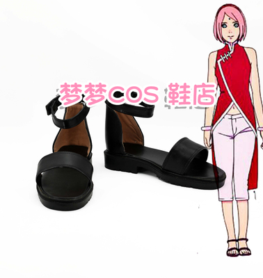 taobao agent Number 2990 Naruto Theater Edition Blog Chuan Chunye Sakura Cos Shoes COSPLAY Shoes