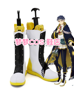 taobao agent 4170 IDOLISH7 Star Patrol Observator Bai COS Shoes COSPLAY Shoes to Custom