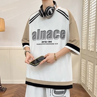 Белая кофейная футболка [цельное изделие]