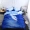 3D ba chiều màu xanh lá cây bốn mảnh da cotton bộ đồ giường gấu trúc phiên bản lớn của cỏ động vật tấm chăn - Bộ đồ giường bốn mảnh mền gối