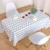 Khăn trải bàn nhỏ tươi khăn hình chữ nhật bàn cà phê bàn ​​không thấm nước bàn chống nóng mat chống dầu PVC khăn trải bàn dùng một lần khăn trải bàn kính phòng khách Khăn trải bàn