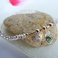 Super Flash White Color Foot Chain