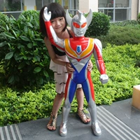 Chính hãng Bandai Ultraman Super Movable Series Dekai Strong Shiny Blazer Movable Doll Đồ chơi