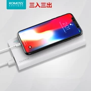 điện thoại di động 30.000 mA lớn công suất ba đầu vào gốc Luoma Shi của Apple XS phí nhanh Huawei type-c OPPO cách tốc độ cao điện thoại di động sạc Po kê usb chính hãng mah vivo - Ngân hàng điện thoại di động