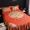 Bộ chăn ga gối đệm giường đơn mảnh 1,5 m bảo vệ 1,8 bộ bộ chăn ga gối trơn hoa sen mùa hè chống bụi - Váy Petti