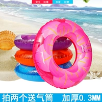 Nữ thần cánh hoa vòng bơi dày an toàn inflatable vòng bơi nách float bơi đồ chơi người lớn chàng trai và cô gái phao tay intex