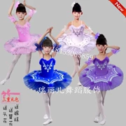 Trẻ em múa ba lê váy múa công chúa váy cô gái múa ba lê trang phục múa quần áo biểu diễn quần áo tập thể dục - Trang phục