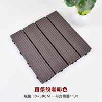 Прямое зерно коричневое