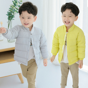 秋冬季宝宝轻薄短款羽绒外套