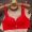 Áo ngực đẹp lưng tụ tập không viền mỏng màu đỏ gợi cảm áo ngực nhỏ đồ lót dày trên lưng phụ nữ ít sữa quan lot nu