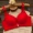 Áo ngực đẹp lưng tụ tập không viền mỏng màu đỏ gợi cảm áo ngực nhỏ đồ lót dày trên lưng phụ nữ ít sữa quan lot nu