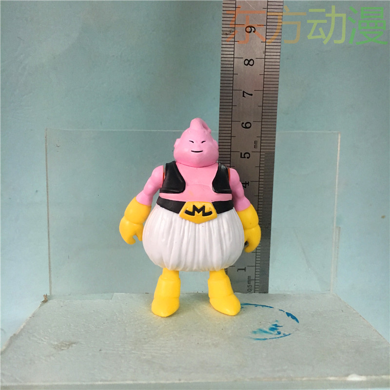 Light GreyGenuine bulk cargo Bandai / Wan Dai Dragon Ball fat Buu  Begita Sun WuKong Movable Garage Kit image Ornaments