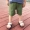 Quần short cotton và vải lanh cho trẻ em quần áo mùa hè trẻ em quần áo trẻ em mỏng thường mặc quần Hàn Quốc bé trai bên ngoài mặc quần thủy triều - Quần quần thể thao cho bé