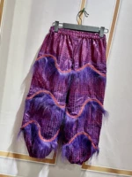 Сиреневые штаны