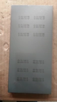 Заказ на индивидуальной стальной пластине 380/600/150/300 Перенос код машины Код пластины стальная пластина Шаблон даты