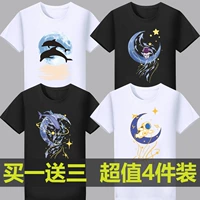 Летняя футболка с коротким рукавом, универсальный лонгслив для школьников, подходит для подростков, в корейском стиле, круглый воротник, короткий рукав