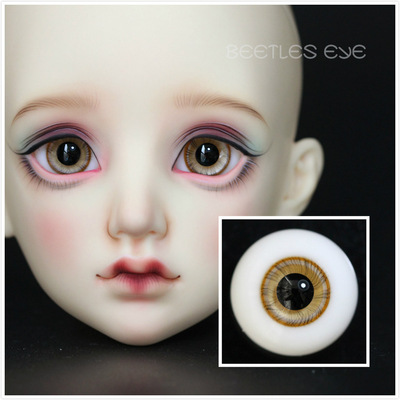 taobao agent [Beetles] BJD baby with handmade glass eye beads/small iris fine black eye patterns/alptics H-13