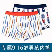 Zhongdatong 9 boy sinh viên 10-11-12-13-14 nam 15-16 tuổi đồ lót cotton boxer quần trẻ vị thành niên