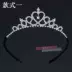 Người lớn trẻ em pha lê vương miện nhung quanh co cô gái công chúa vương miện hiệu suất headband phụ kiện tóc thẻ kẹp tóc càng cua Phụ kiện tóc