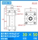 Dầu xi lanh thủy lực nhẹ MOB30/40/50/63 thì 25/50/75/100/125/150/200