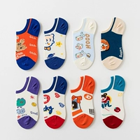 Спортивные японские мультяшные милые брендовые носки, с медвежатами