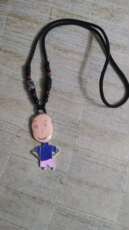 Имя ожерелье 儿童饰品个性定制925银18k黄金pt950铂宝贝小孩涂鸦画作首饰设计