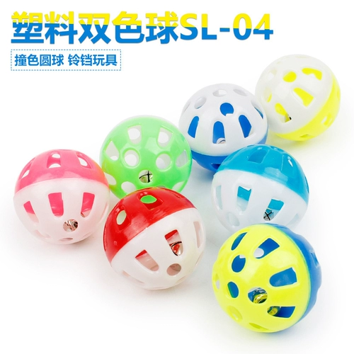 Двухцветная игрушка, пластиковый интерактивный колокольчик с колокольчиком, кот