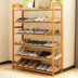 131 gỗ rắn giá giày lắp ráp đơn giản nhiều lớp chống bụi kết hợp phân loại lưu trữ đơn giản kinh tế tủ giày Kệ