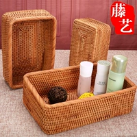 Настольная коробка для хранения, ювелирное украшение, журнальный столик, система хранения, изысканная японская корзина для хранения