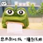 歪 瓜 sản xuất buồn ếch khay carton ếch anime di động trò chơi phim hoạt hình spoof hộp lưu trữ hai nhân dân tệ hình dán nổi