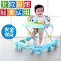 Walker cậu bé trẻ sơ sinh bé có thể điều chỉnh tay đẩy âm nhạc xe đẩy trẻ em u-girl phổ xe đẩy du lịch cho bé