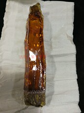 Ювелирный камень 古玩之家古玩玉器珠宝玉石清代老黄宝石原石奇石摆件