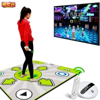 Vô địch khiêu vũ chạy chăn trong nhà nhảy chăn đơn video game thể thao tạo tác nữ trưởng thành - Dance pad thảm nhảy audition kết nối tivi