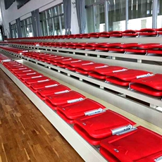 Кресла для кинотеатров 伸缩看台，电动伸缩看台，折叠椅面，篮球馆排球馆羽毛球馆看台