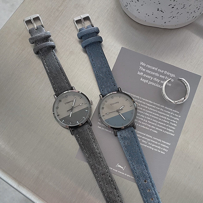 High quality students with niche design Junior and high school girls have a minimalist watch for female_voghion.com