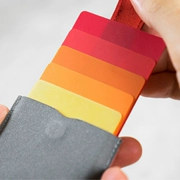 DAX xếp tầng gói thẻ kéo gradient đầy màu sắc gói thẻ thông minh nhiều thẻ kinh doanh nhiều gói thẻ hipster siêu mỏng