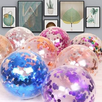 Золотые прозрачные блестки для ногтей, воздушный шар, украшение, макет, популярно в интернете