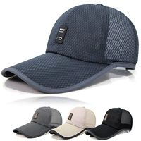 Летняя шапка, тонкая бейсболка, дышащая уличная длинная солнцезащитная шляпа, спортивная кепка