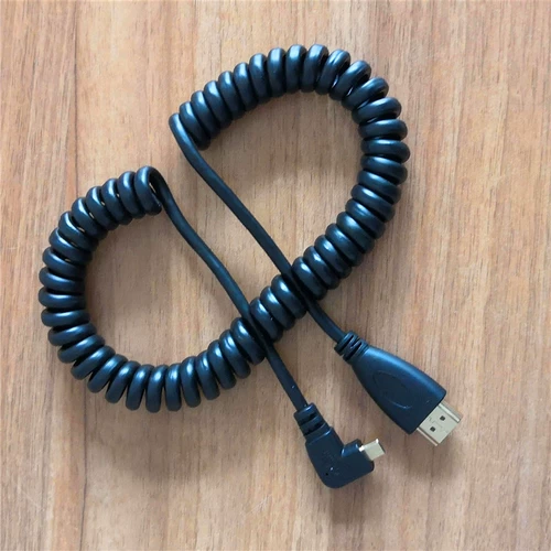 Sony sonyA7S2 A7M3 A7R3 для монитора Micro HDMI-HDMI пружинный выдвижной HD-кабель