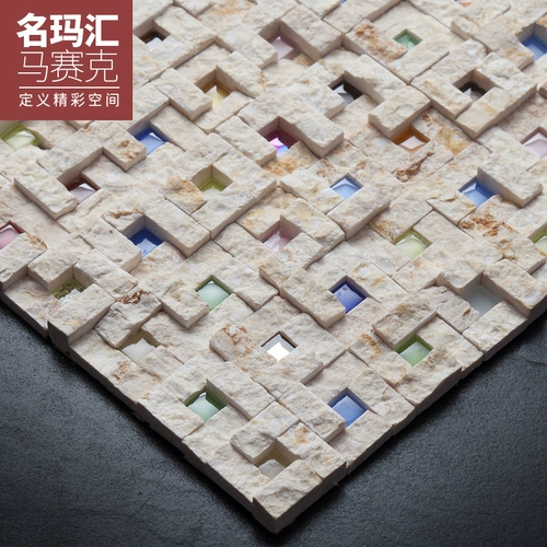 Mingmahui красочная каменная мозаичная плитка плитка крыльца