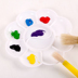 10 Mắt Mận Blossom Palette Mẫu Giáo Sơn Trẻ Em Nguồn Cung Cấp Nghệ Thuật Màu Nước Bột Acrylic Tấm Màu Vẽ nhà cung cấp