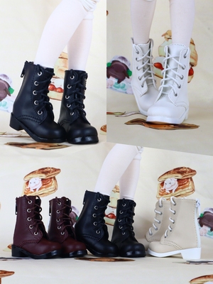 taobao agent Baby shoes boots BJD/DD/MSD34 doll shoes baby clothing accessories leather shoes, bear girl rabbit bean zipper boots